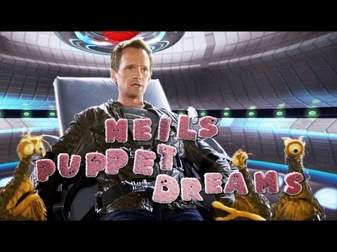 NEIL PATRICK HARRIS Gets Abducted - ALIEN ABDUCTION - Neil's Puppet Dreams