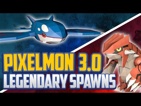 Minecraft Pixelmon 3.0 Legendary Spawns, Pixelmon Spawner + Legendary Guide!