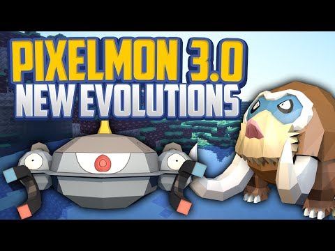 Minecraft Pixelmon 3.0 Update New Evolutions & Items Guide, Pixelmon 3.0 Environment Evolutions