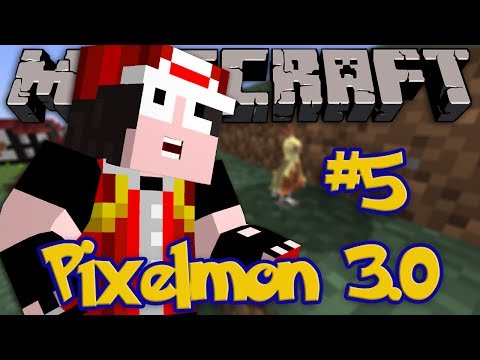 Minecraft: Pixelmon 3.0 - Episode 5 - TINY COMBUSKEN