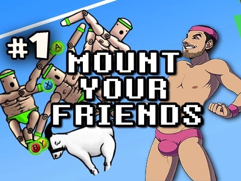 HUMAN PYRAMID IN SPEEDO - Mount Your Friends w/ Nova Ep.1