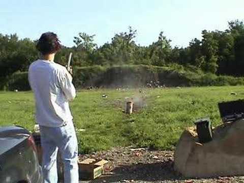 Watermelon vs. 50 caliber S&W M500 500 magnum