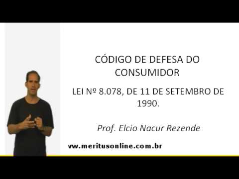 Concurso TJMG 2013 - Dicas para a prova do TJMG - CDC e Acessibilidade - Lei 8.078/90 - Parte 01