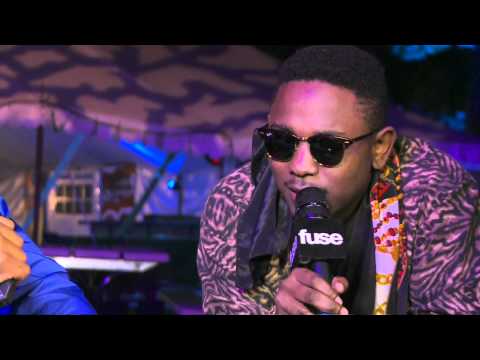 Kendrick Lamar - Backstage with Fuse (Bonnaroo 2012)