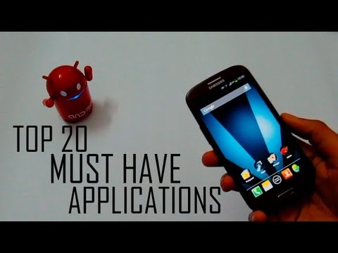 TOP 20 Must have Applications for Android 2013 NEW [Best applications for android 2013 new)