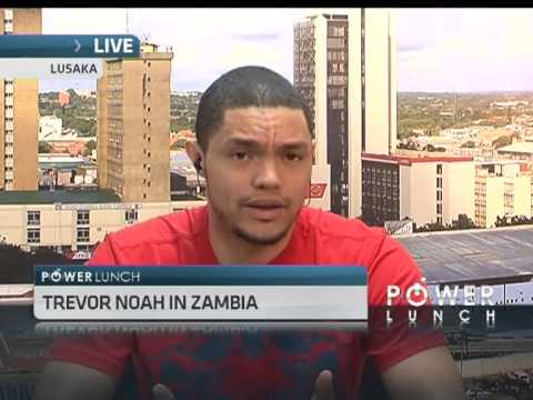 Trevor Noah in Zambia