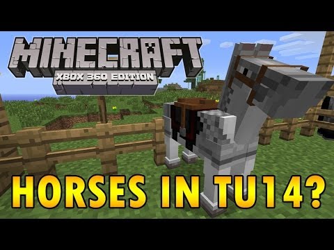 Minecraft (Xbox 360) Horses Coming in TU14? Hints from 4J Studios!