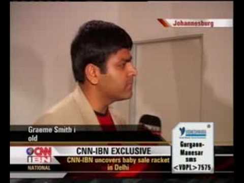 Graeme Smith Interview on CNN-IBN