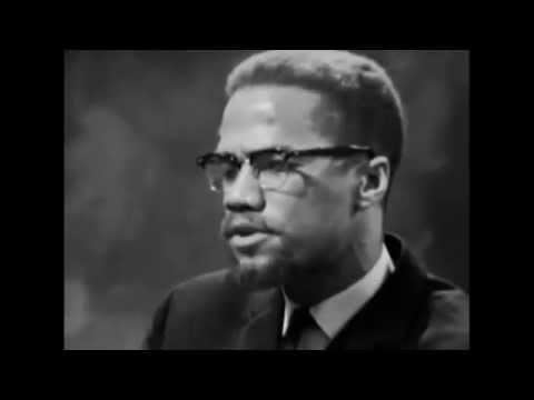 Malcolm X interviewed in England