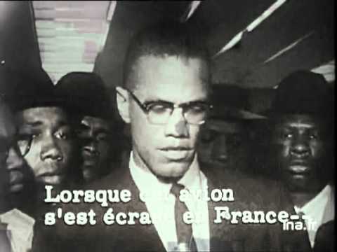 Malcolm X accorde une interview a un blanc européen