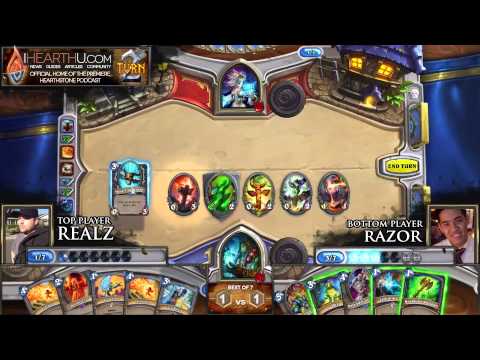 Hearthstone King of the Hill #12 - Realz vs. Razor