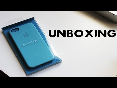 Official Apple iPhone 5/5S Blue Case Unboxing!