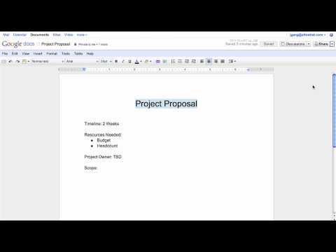 Google Docs Overview