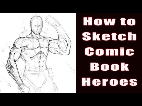 How To Draw - Comic book Heroes - Video