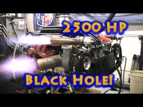 NRE Encounters Black Hole While Testing Engine.  2500 HP 632CI BBC. Nelson Racing Engines. Camaro.