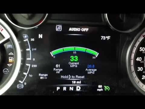 2013 RAM 2500 4x4 CUMMINS - 60 MPH MPG TEST