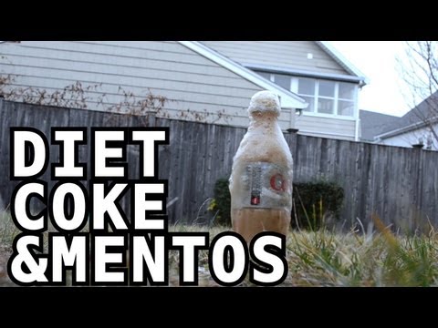 Diet Coke & Mentos: Bite Sci-zed