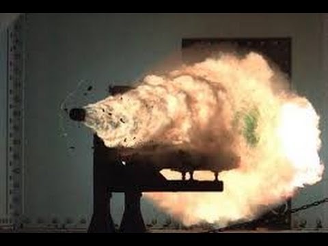 SUPERFAST GUN MACH 7 General Atomics Blitzer Railgun for US Navy