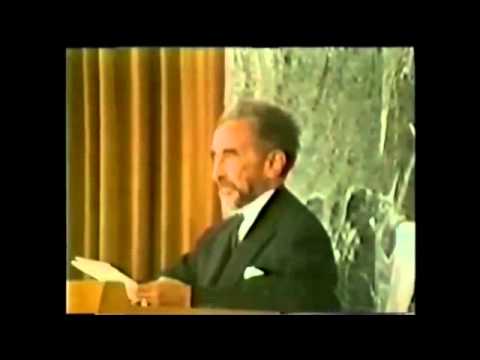 Emperor Haile Selassie's I interesting footage