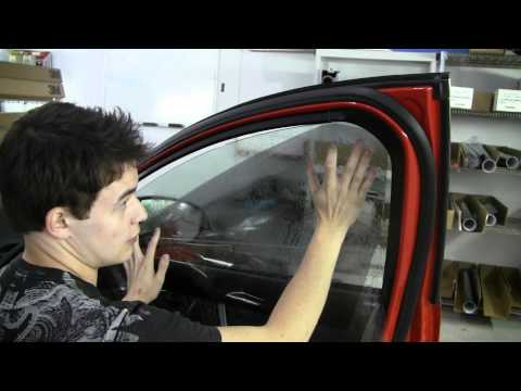 How to Tint a Door Window