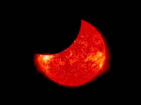 NASA | SDO Lunar Transit, Prominence Eruption, and M-Class Flare