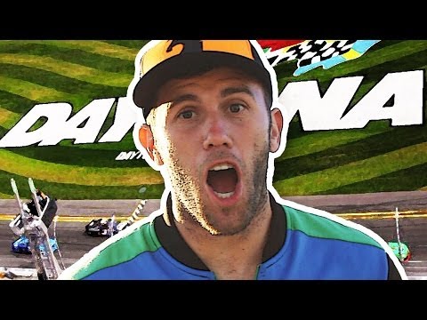 Frisbee Trick Shots NASCAR Edition | Brodie Smith