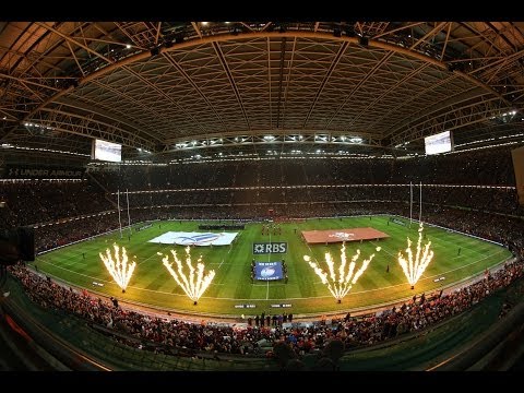 Welsh National Anthem - Wales v France 21st February 2014