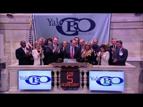 Annual Yale CEO Summit at the NYSE