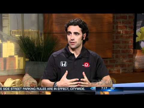 JILL NICOLINI INTERVIEWS DARIO FRANCHITTI-2010 INDY 500 WINNER - PIX MORNING NEWS