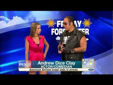 JILL NICOLINI INTERVIEWS ANDREW DICE CLAY PIX-11 MORNING NEWS 7/29/11