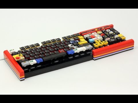 Working LEGO Computer Keyboard