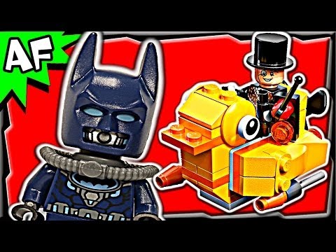 Batman PENGUIN FACE OFF 76010 Lego DC Super Heroes Animated Building Review