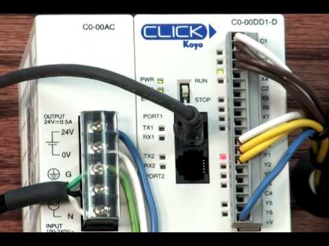 Part 10, Y001 Output On?, CLICK PLCs by Koyo, from AutomationDirect