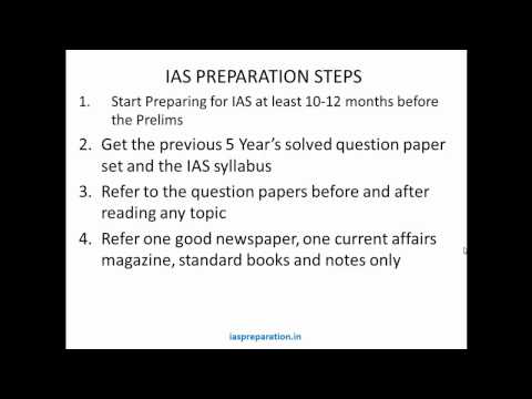 IAS Preparation the Smart Way