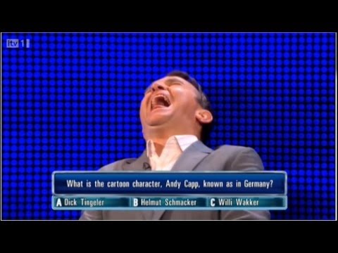 The Chase ITV1 - Dick Tingeler - Bradly Walsh Can't stop Laughing 07/10/2012