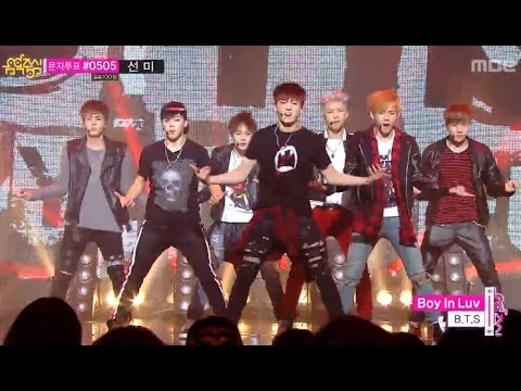 BTS - Boy In Love, 방탄소년단 - 상남자, Music Core 20140222