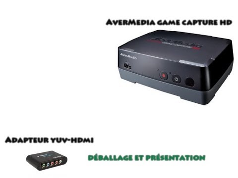 Déballage de l'adapteur YUV vers HDMI