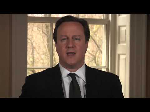 Prime Minister Rt Hon David Cameron MP: 