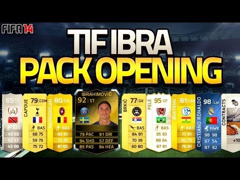 FIFA 14 PACK OPENING - DRUNK TIMES WITH FINCH - TIF IBRA HUNT - FIFA 14 ULTIMATE TEAM