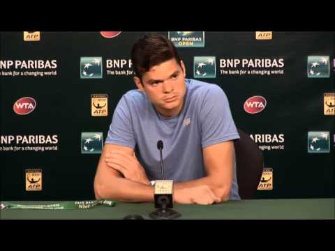 BNP Paribas Open: Milos Raonic Third Round Press Conference