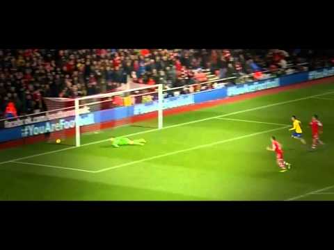 Mesut Özil vs Southampton (Away) 13-14 HD 720p by CR10