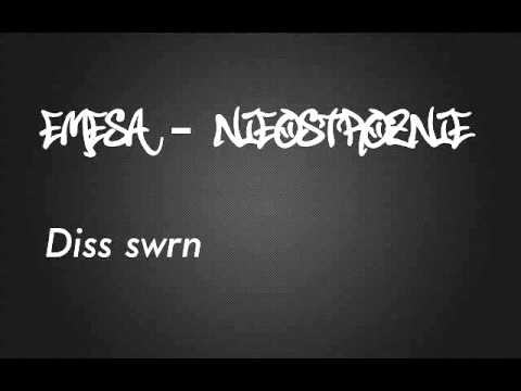 eMeSA - Nieostrożnie (swrn diss) beat prod. Sicktunes