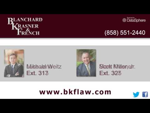 Blanchard, Krasner & French Law Office Video | Lawyers in La Jolla