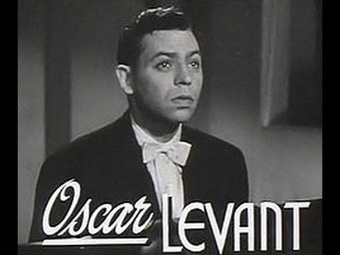 Oscar Levant, at his comedic finest