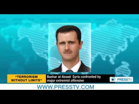 Syria facing major extremist offensive: Assad