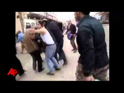 Raw Video: Amateur Video Shows Syria Violence