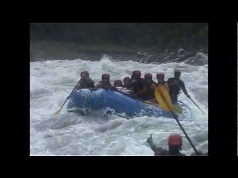 Rafting in Nepal, Kaligandaki river. Part 1