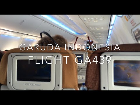 Flight report Garuda Indonesia flight GA439 from Denpasar to Jakarta (economy class)