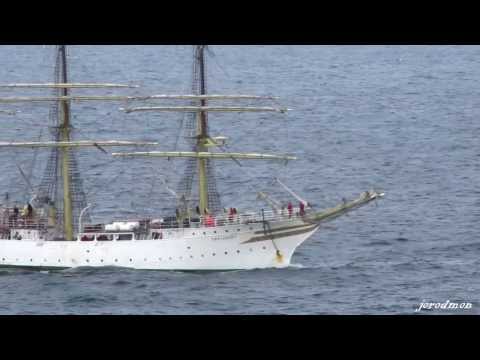 Tall Ship SORLANDET arriving to La Coruna