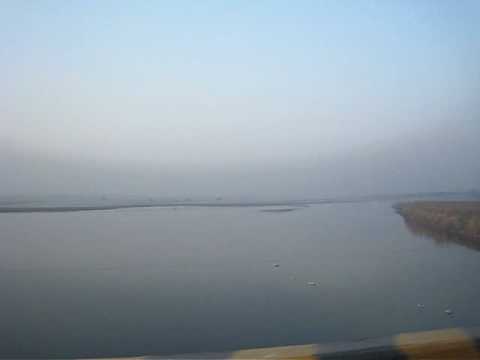 Chenab River from bridge, 2 November 2008 Pakistan